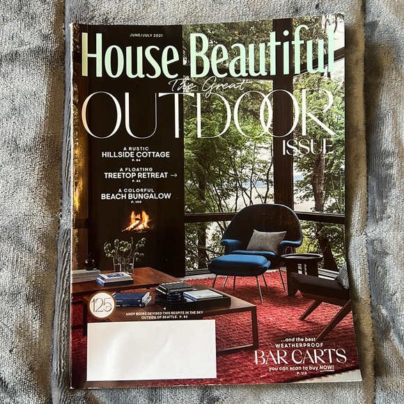 House Beautiful Magazine JUNE/JULY 2021 The Great Outdoor Issue - Picture 1 of 3